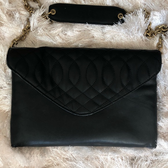 quilted leather small shoulder bag